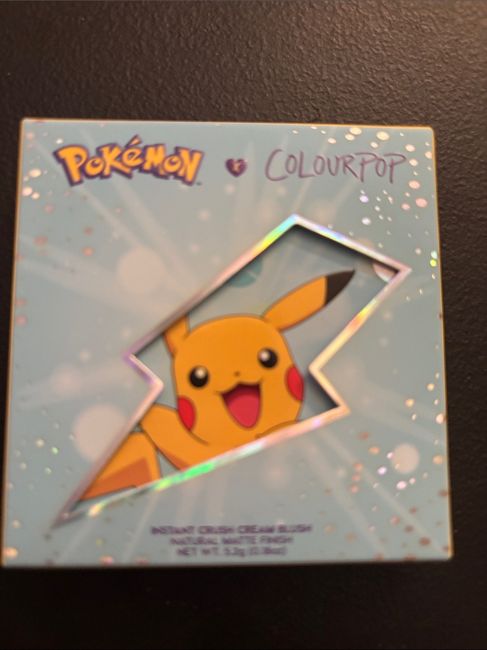 ColourPop Pokémon Cream Blush — Vibrant Coral Red